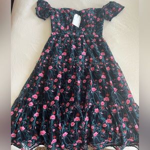 Dress the Population Floral Dress